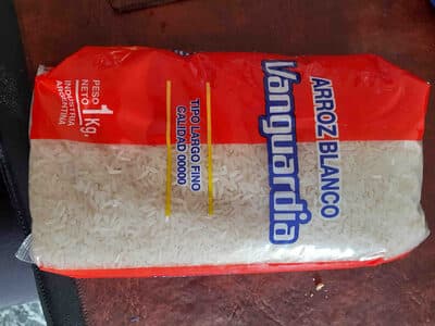 Arroz blanco Vanguardia