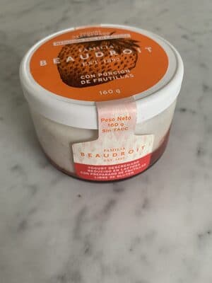 Beaudroit yogurt descremedo sin lactosa frutillas