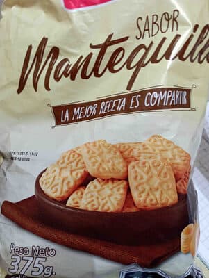 galletas Santiago sabor mantequilla