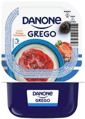 Iogurte Grego Calda Frutas Vermelhas