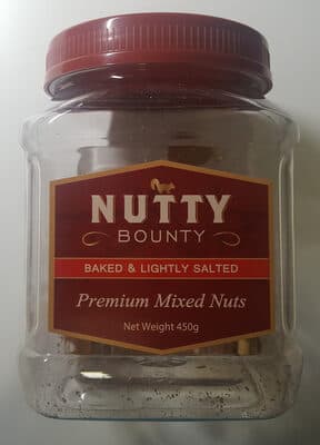 Nutty Bounty Premium Mixed Nuts Baked & Lightly Salted