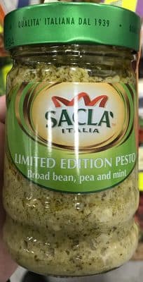 Limited Edition Broad bean, pea and mint