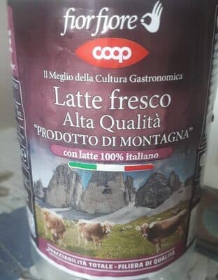 Latte fresco Alta Qualit fior fiore coop