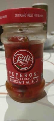 Peperoni sott'olio essiccati al sole