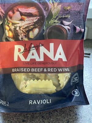 Braised Beef & Red Wine Ravioli