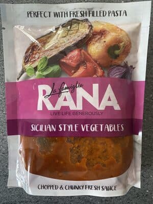 Sicilian Style Vegetables Pasta Sauce
