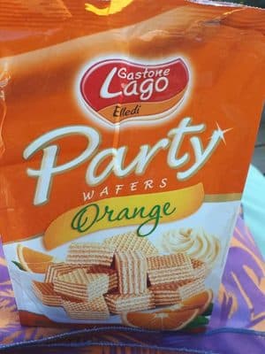 Party Wafers, Orange