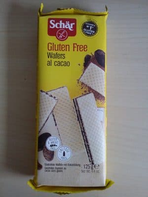 Glutenfreie Waffeln mit Kakaofllung