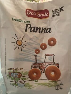Frollini con panna