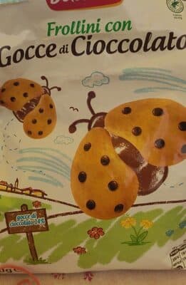 Frollini con gocce di cioccolato