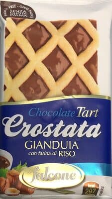 Cuore di crostata crema giaunduia