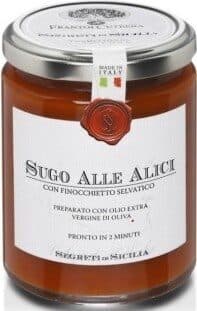 SAUCE WITH ANCHOVIES WITH WILD FENNEL