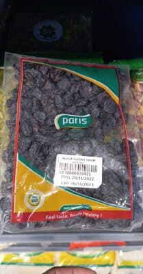 Paris black raisins