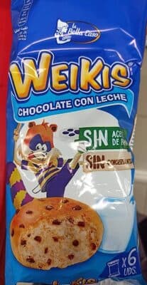 Bollera Con Pepitas De Chocolate Con Leche