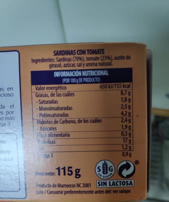 Sardines In Tomato Sauce