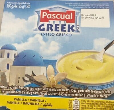 Greek Style Vanilla