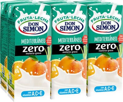Mediterraneo Zero Materia Grasa Fruta Leche