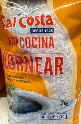 Sal para hornear