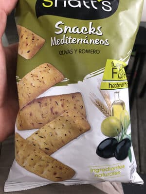 Snacks Mediterráneos Olivas y Romero
