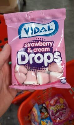 vidal strawberry and cream drops