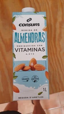 bebida de almendras