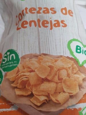 Cortezas de lentejas