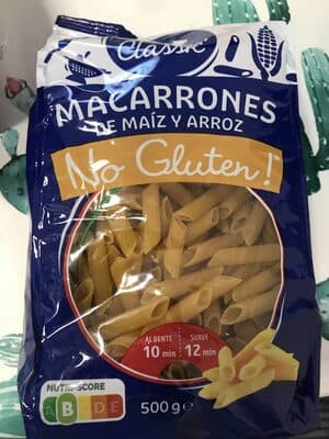 Mcartones de maíz y arroz