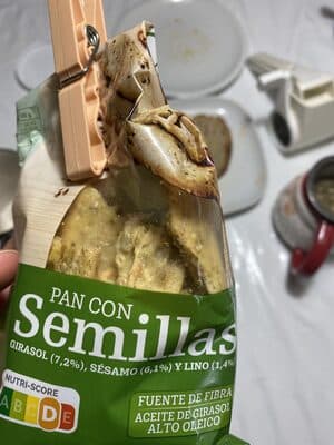 Pan con semillas
