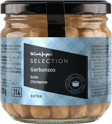 Garbanzos cocidos al natural
