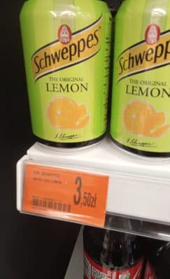 Schweppes Lemon Soft Drink