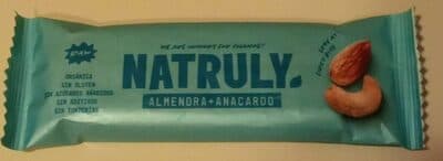 Barrita de almendra y anacardo