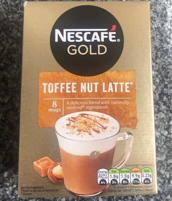 Toffee nut latte