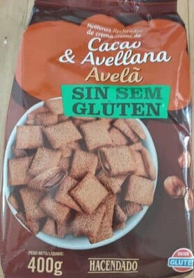 Rellenos de chocolate sin gluten
