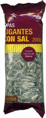 Pipas GIGANTES CON SAL