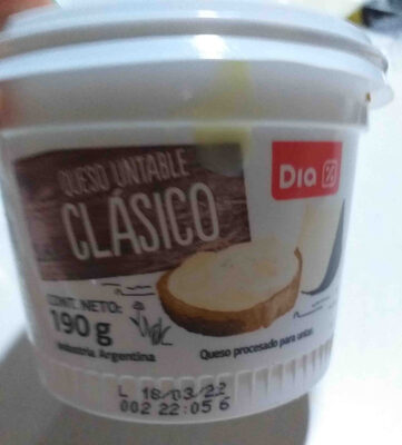 Queso Untable Clasico