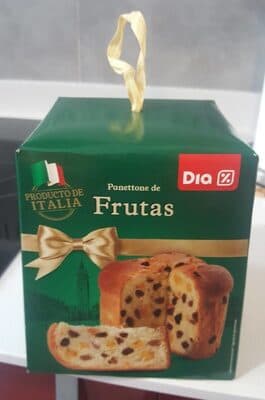 Pannetone de frutas