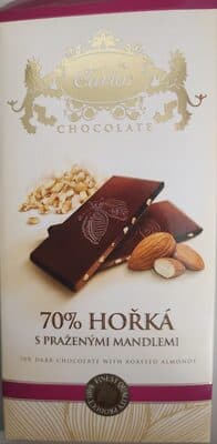 Dark Chocolate with Roasted Almonds