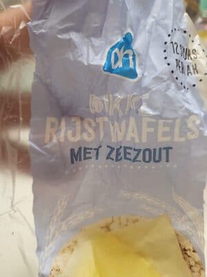 Rijstwafels Zeezout