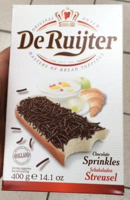 De Ruijter, Sprinkles, Dark Chocolate