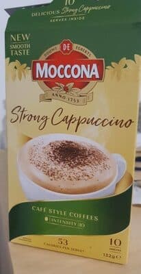 Strong cappuccino