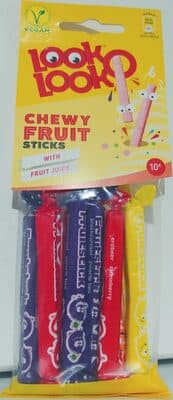 Chewy Fruit Sticks with Fruit Juice