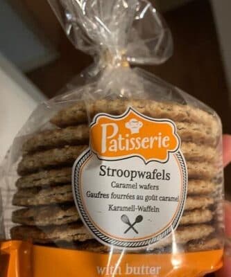 Gaufres Fourrées Goût Caramel