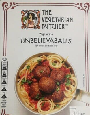 Vegetarian unbelievaballs