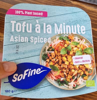 Tofu a la Minute Asian Spiced