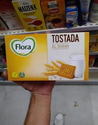 Tostada al horno