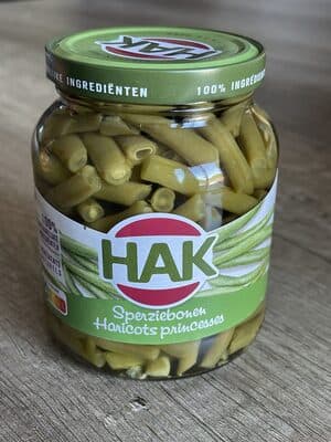 Hak Haricots Princesses (Cut Green Beans)