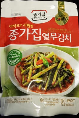 Young Radish Leaves Kimchi