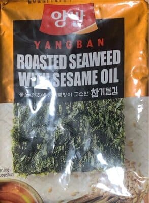 Yangban Roasted Seaweed With Sesame Oil