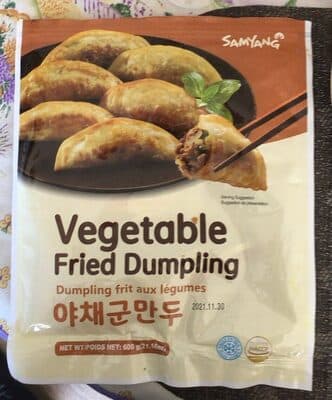 Dumpling frit aux legumes