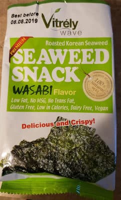 Roasted Korean Seaweed Snack